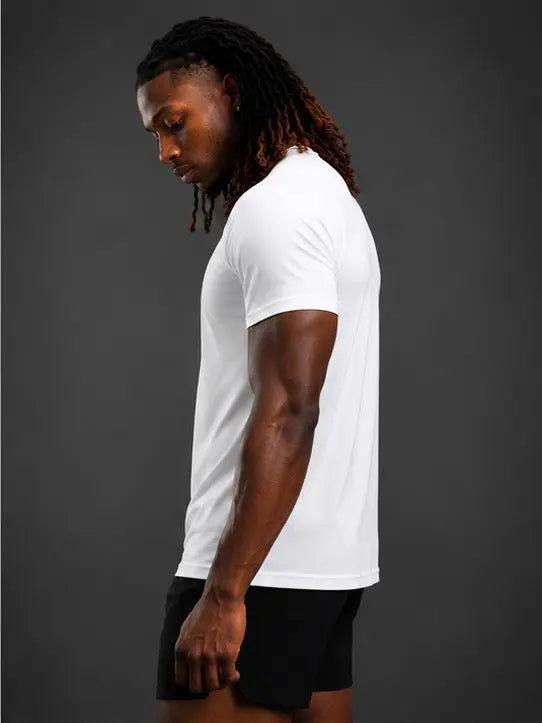 TREADLON Premium Cotton T-Shirt beyaz yan görünüm