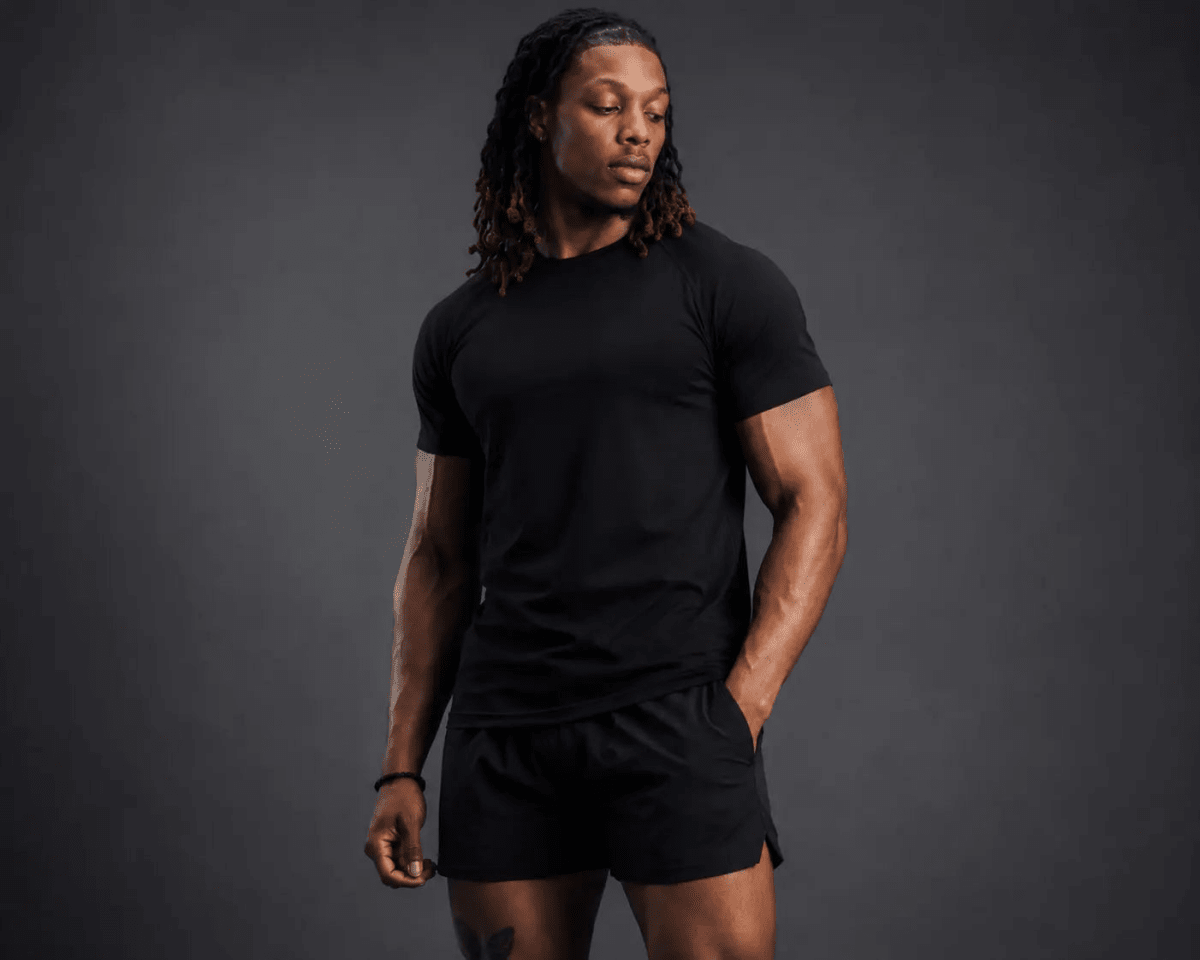 TREADLON Premium Pamuklu Tişört - Siyah - TREADLONPremium Cotton T-ShirtTREADLON Premium Cotton T-Shirt siyah önden ikinci görünümTREADLONTREADLONTREADLON-COTTON-SIYAH-SS