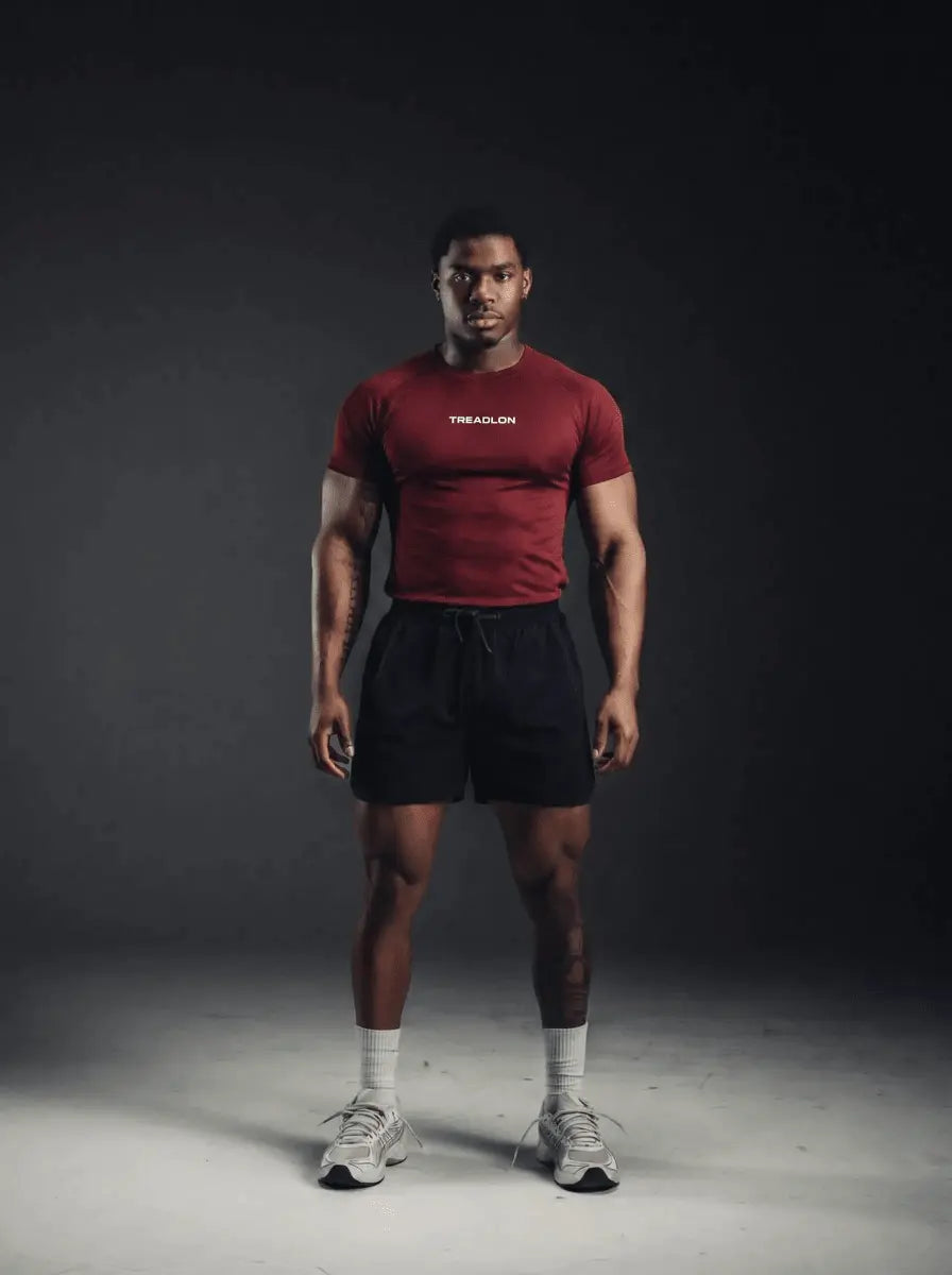 TREADLON Pro Compression T-shrit - TREADLONST-SHİRT TREADLON Pro Compression T-shrit TREADLONTREADLONTREADLONBORDO
