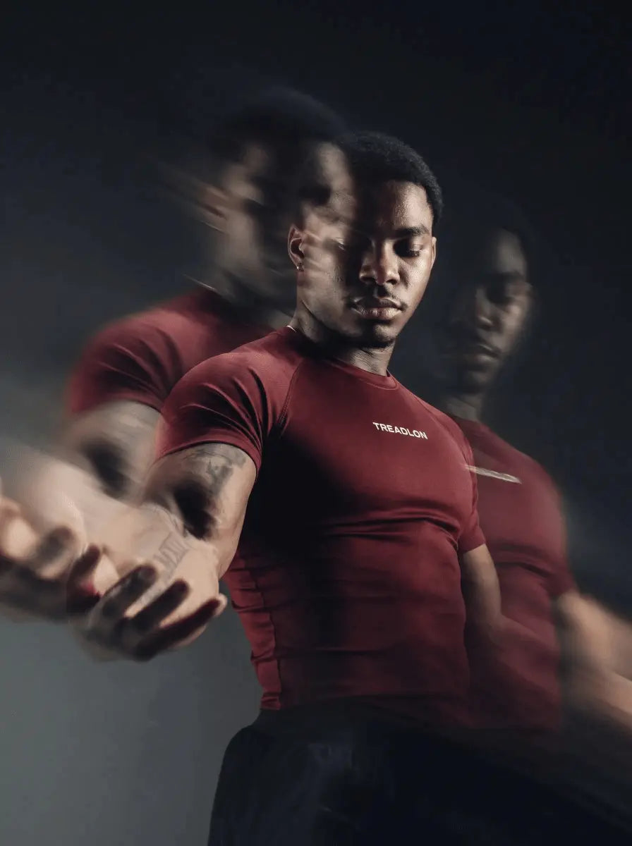 TREADLON Pro Compression T-shrit - TREADLONST-SHİRT TREADLON Pro Compression T-shrit TREADLONTREADLONTREADLONBORDO