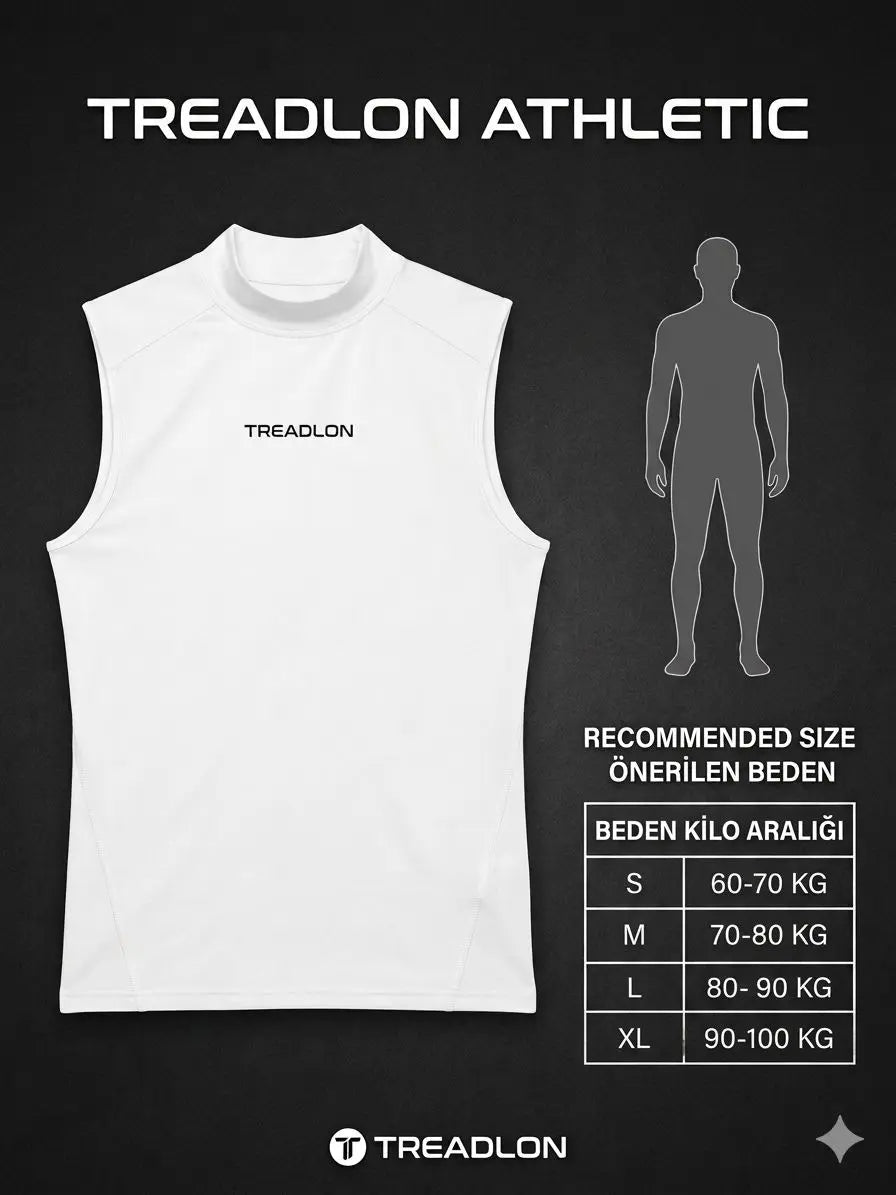 TREADLON Shadow Compresion Atlet - TREADLONBEYAZSporcu AtletiTREADLON Shadow Compression Atlet beden tablosu S M L XLTREADLONTREADLONS